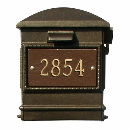 LEWISTON 3 Cast Aluminum Address Plates LMC-ADD